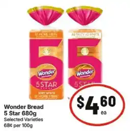 IGA Wonder Bread 5 Star offer
