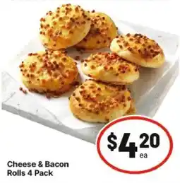 IGA Cheese & Bacon Rolls offer