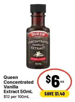 Ritchies Queen Concentrated Vanilla Extract offer
