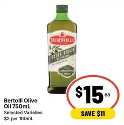 Ritchies Bertolli Olive Oil offer