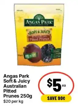 Ritchies Angas Park Soft & Juicy Australian Pitted Prunes offer