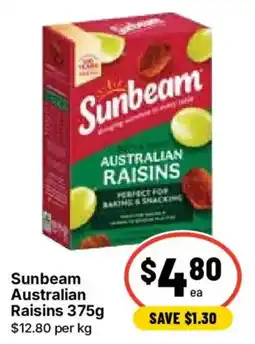 Ritchies Sunbeam Australian Raisins offer
