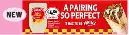 IGA Heinz Garlic Kebab Sauce offer