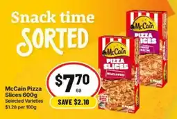 IGA McCain Pizza Slices offer