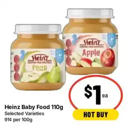 Ritchies Heinz Baby Food offer