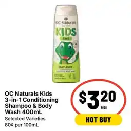 Ritchies OC Naturals Kids 3-in-1 Conditioning Shampoo & Body Wash offer