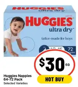 Ritchies Huggies Nappies offer
