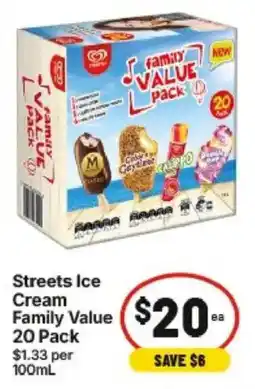 IGA Streets Ice Cream Family Value offer