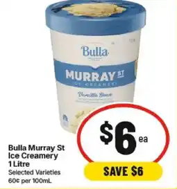 IGA Bulla Murray St Ice Creamery offer