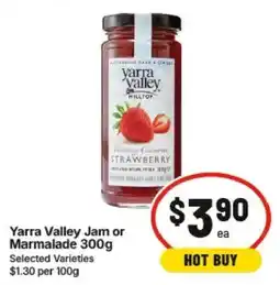IGA Yarra Valley Jam or Marmalade offer