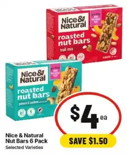 IGA Nice & Natural Nut Bars offer