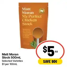 Ritchies Matt Moran Stock offer
