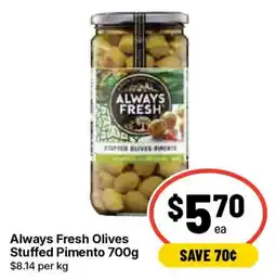 Ritchies Always Fresh Stuffed Pimento Olives offer