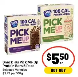 Ritchies Snack HQ Pick Me Up Protein Bars offer