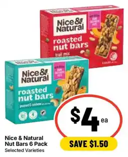 Ritchies Nice & Natural Nut Bars offer