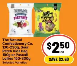 Ritchies The Natural Confectionery Co. Sour Patch Kids Bag Lollies offer