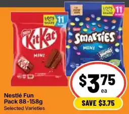 Ritchies Nestlé Fun Pack Selected Varieties offer