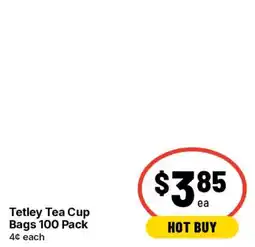 Ritchies Tetley Tea Cup Bags offer