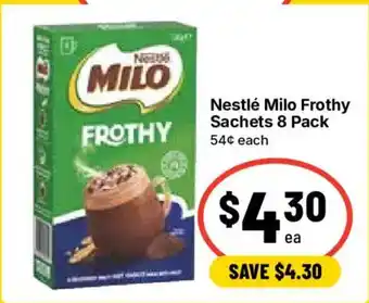 Nestlé Milo Frothy