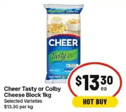 IGA Cheer Tasty Cheese Block offer