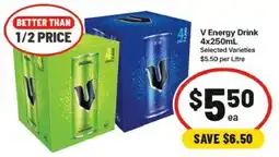 IGA V Energy Drink offer