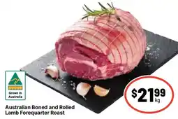 Ritchies Australian Boned and Rolled Lamb Forequarter Roast offer