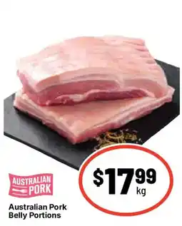 Ritchies Australian Pork Belly Portions offer