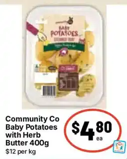 Ritchies Community Co Baby Potatoes with Herb Butter offer