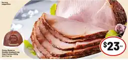 IGA Primo Reserve Double Smoked Leg Ham Portion offer