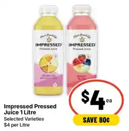 Ritchies Impressed Pressed Juice offer