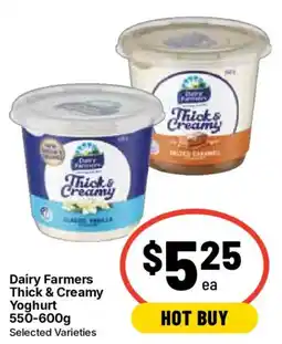 Ritchies Dairy Farmers Thick & Creamy Yoghurt offer