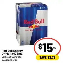 Ritchies Red Bull Energy Drink offer