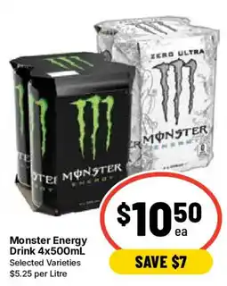 Ritchies Monster Energy Drink offer