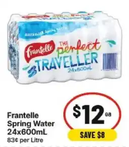 IGA Frantelle Spring Water offer