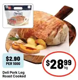 Ritchies Freddy Deli Pork Leg Roast Cooked offer