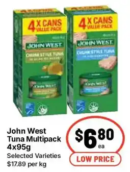 Ritchies John West Tuna Multipack offer