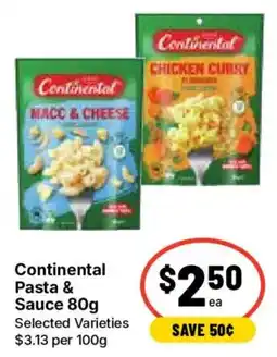 Ritchies Continental Pasta & Sauce offer
