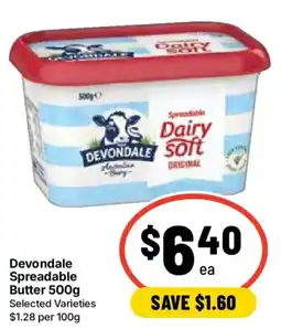 Ritchies Devondale Spreadable Butter offer