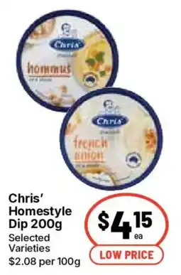 Ritchies Chris' Homestyle Dip offer