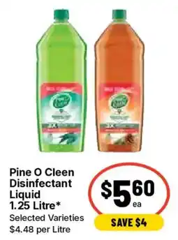 Ritchies Pine O Cleen Disinfectant Liquid offer