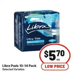 IGA Libra Pads 10-14 Pack offer