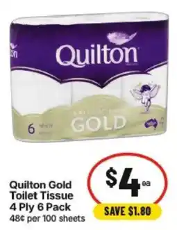 IGA Quilton Gold Toilet Tissue offer