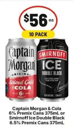 IGA Captain Morgan & Cola offer