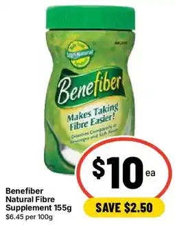 Ritchies Benefiber Natural Fibre Supplement offer