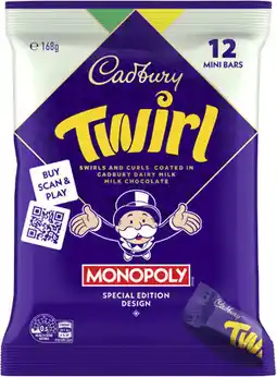 Coles Cadbury Twirl Sharepack offer