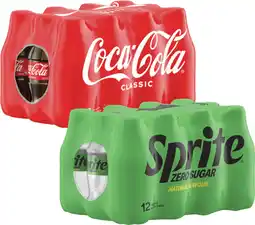 Coles Coca-Cola, Fanta or Sprite Soft Drink 12x300mL offer
