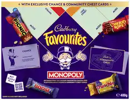 Coles Cadbury Favourites Monopoly Games Box offer