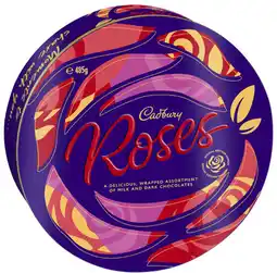 Coles Cadbury Roses Tin offer