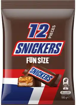 Coles Snickers Fun Size offer