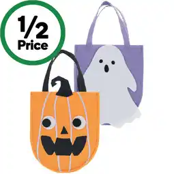 Woolworths Halloween Felt Bags – Assorted offer